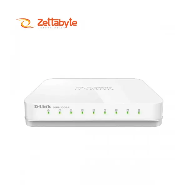 D-Link DGS-1008A 8-Port Gigabit Desktop Switch