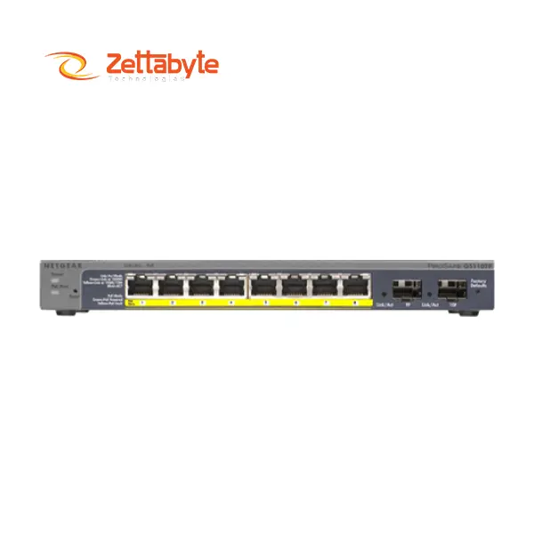 Netgear GS110TP 10-Port Gigabit Smart PoE Ethernet Switch