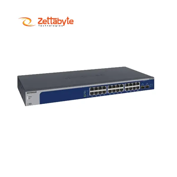 NETGEAR XS724EM 24-Port 10G/Multi-Gigabit Plus Managed Rackmount Switch