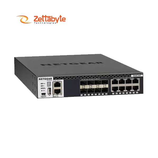 Netgear XSM4316S 8-Port 10G Fiber & 8-Port 10G Ethernet L3 Stackable Managed Switch