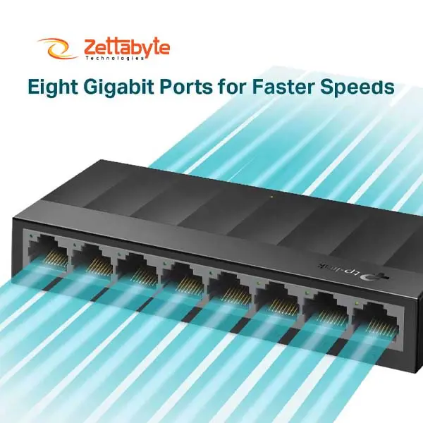 TP-Link LS1008G 8 Port Gigabit Fast Switch