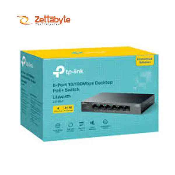 TP-Link LS106LP 4 Port PoE 6 Port Fast Ethernet Switch