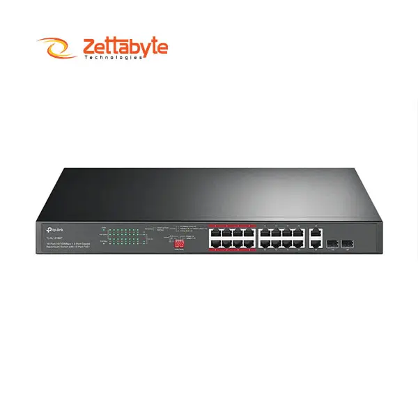 TP-Link TL-SL1218MP 18 Port 192W PoE Switch
