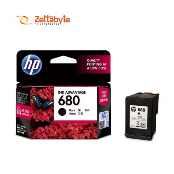 HP 680 Original Black 480 Pages Cartridge