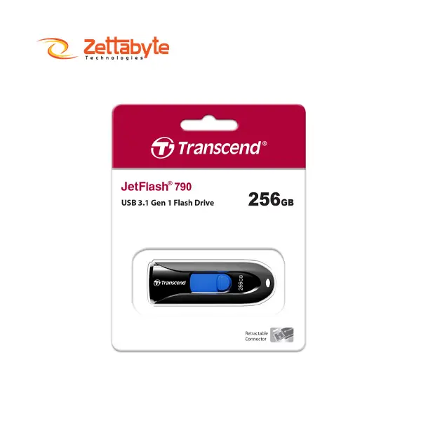 Transcend V-790 256GB Fast USB 3.1 Pen Drive