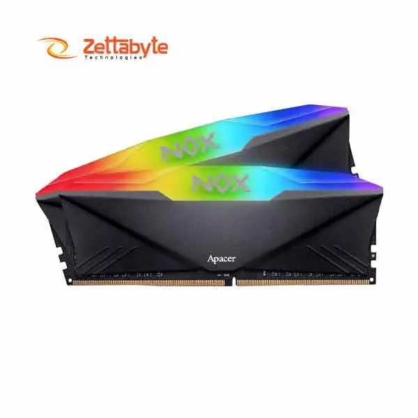 Apacer NOX 8GB DDR4 3200MHz RGB Black Desktop Ram