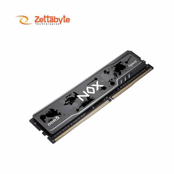 Apacer NOX 8GB DDR5 5200MHz Black Heatsink Desktop RAM