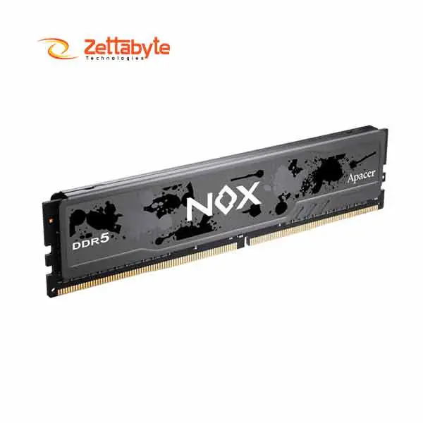 Apacer NOX 8GB DDR5 5200MHz Black Heatsink Desktop RAM