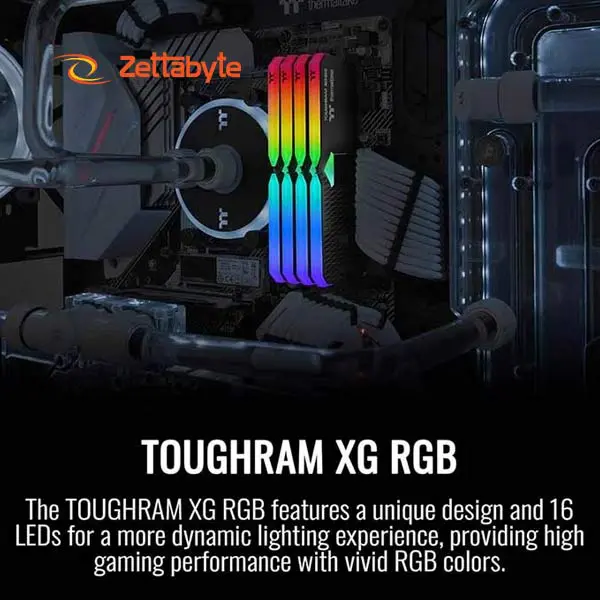 Thermaltake Toughram XG RGB 8GB 4000MHz High-Speed Desktop RAM