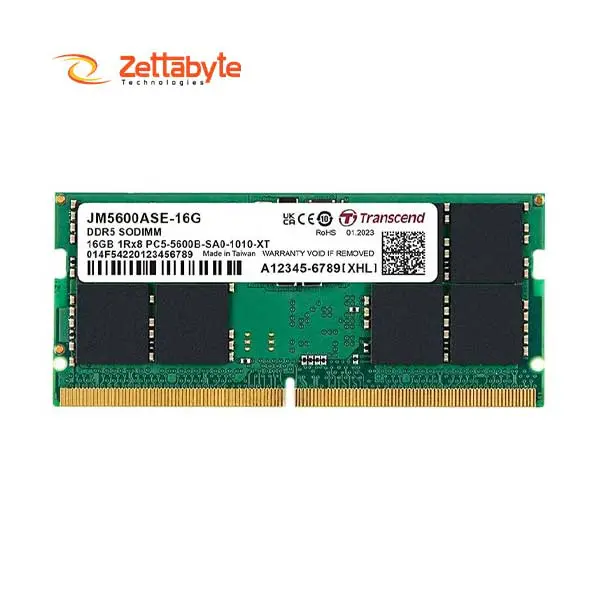 Transcend JetRAM 16GB DDR5L 5600MHz Powerful Laptop RAM