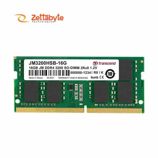 Transcend JetRAM 16GB High Speed 3200MHz Laptop RAM