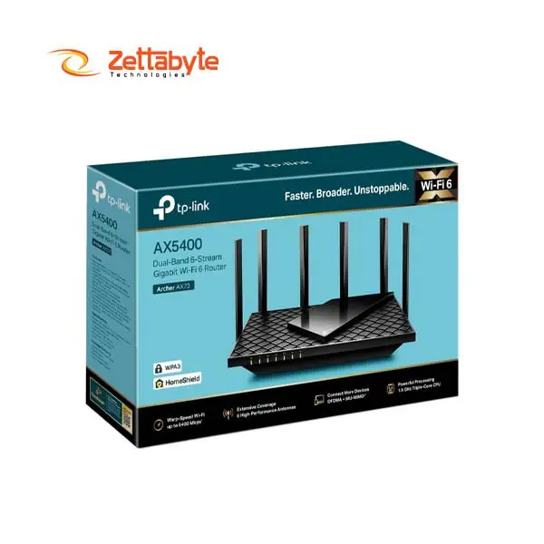 TP-Link Archer AX73 Dual Band AX5400 High Speed Gigabit Router