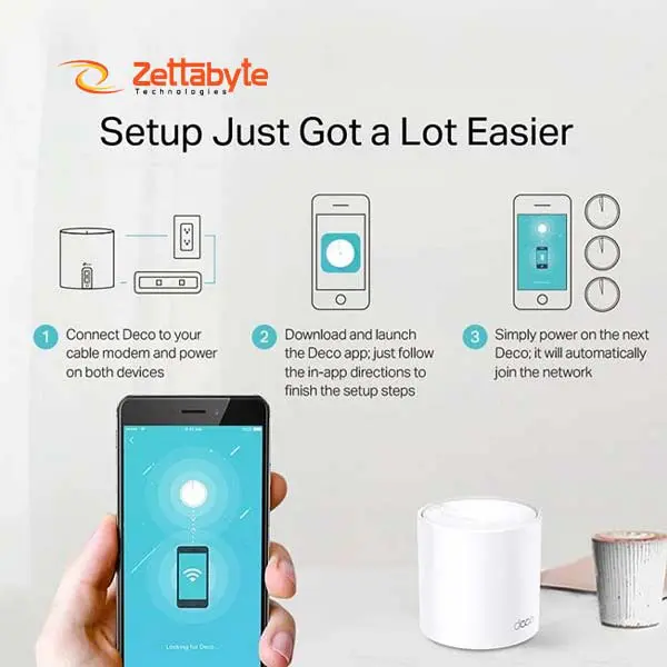 TP-Link Deco X20 Wireless Dual Band AX1800 Mbps Gigabit Router