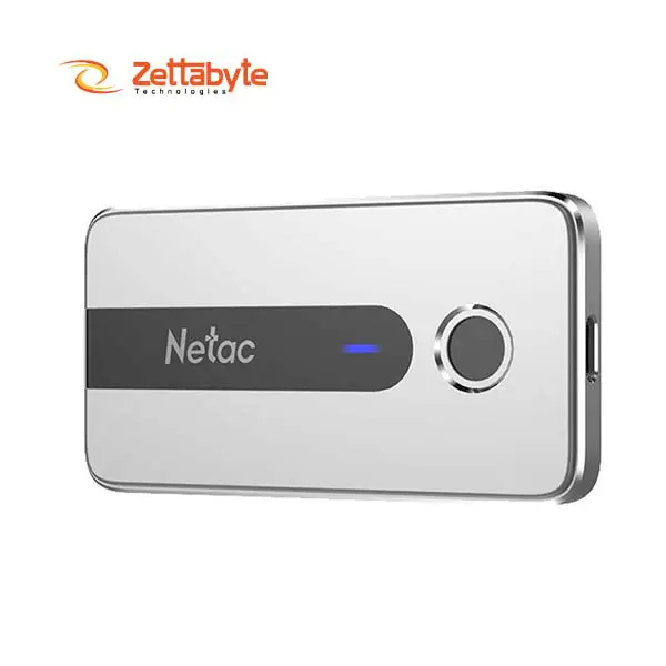 Netac Z11 500GB Silver USB 32 Gen 2 Fast External SSD