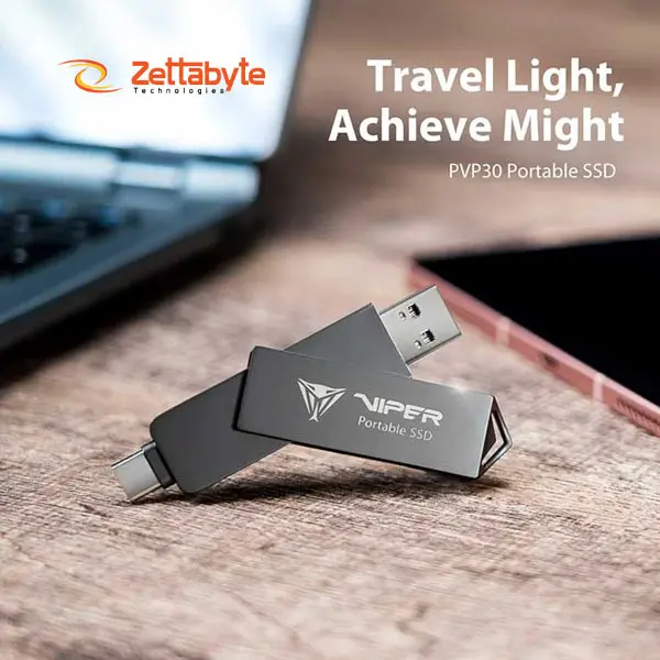 Patriot PVP30 1TB 1000MB/s Ultra-Fast External SSD