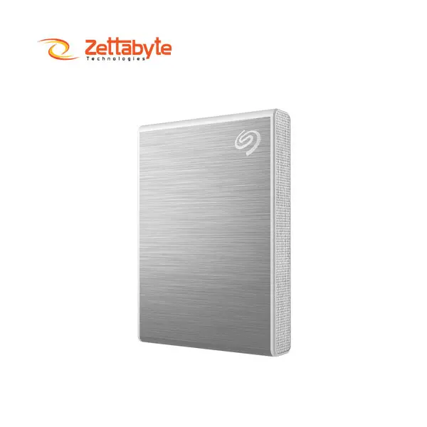 Seagate One Touch 1TB USB Type-C Silver External SSD