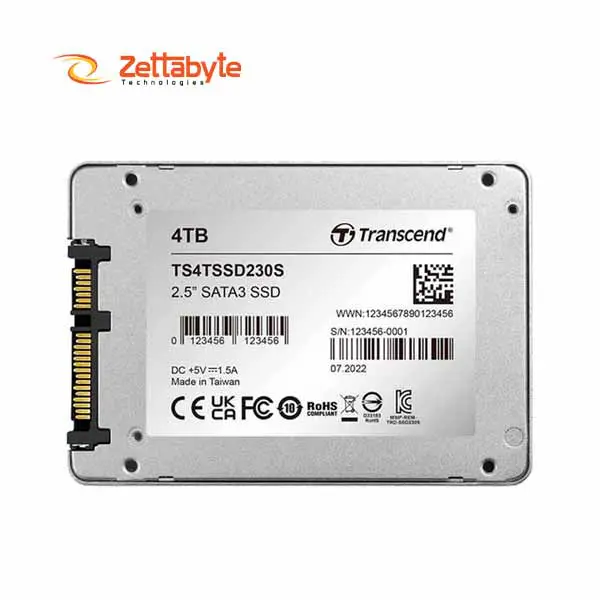 Transcend 230S 4TB 2.5 Inch SATAIII SSD