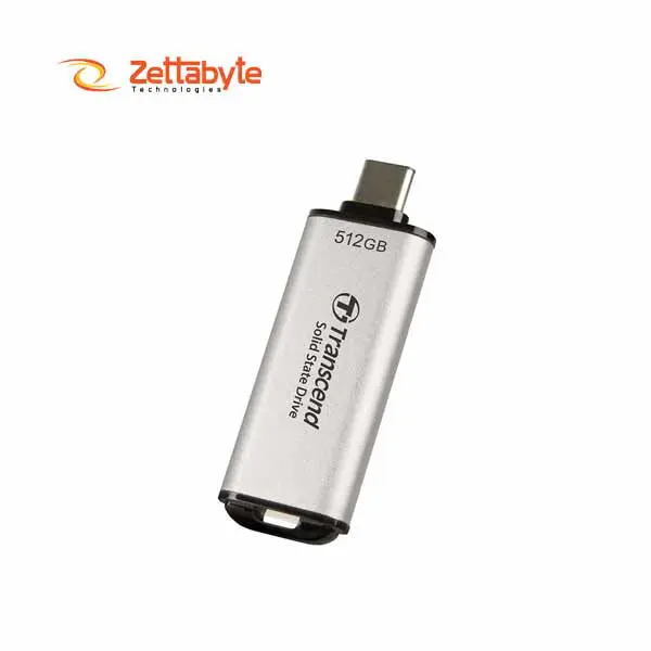 Transcend ESD300 512GB High-Speed USB 3.1 Gen 2 Portable SSD