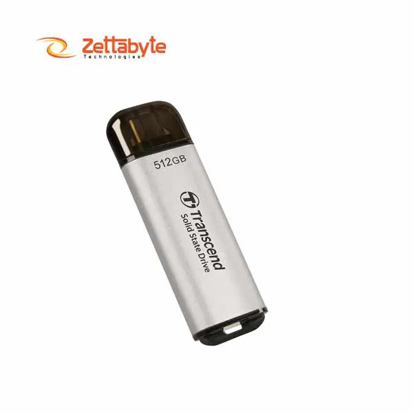 Transcend ESD300 512GB High-Speed USB 3.1 Gen 2 Portable SSD
