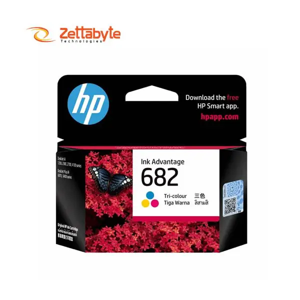 HP 682 Tri-Color 150 Pages High-Yield Cartridge